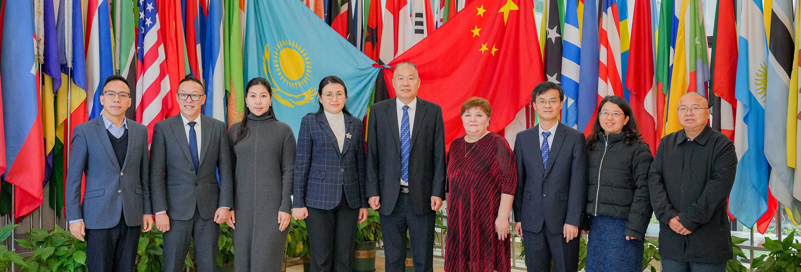 哈萨克斯坦阿布莱汗国际关系与外国语大学孔子学院第四届理事会会议在学校召开