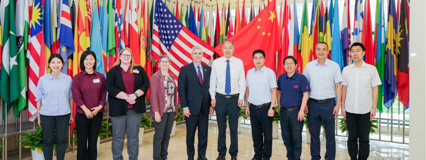 美国密苏里州立大学副校长率团来校访问